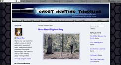 Desktop Screenshot of ghosthuntingtheories.com